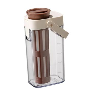 Imagem de Ｂｅｓｇａ Dispensador de bebida fria de bebida fria de reutilizável 1 L Water Jug Ice Brew Brew Tea Pitche para uma de limonada