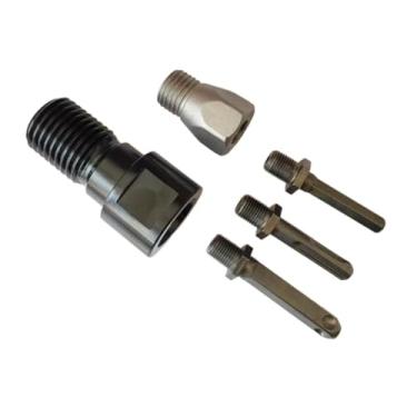 Imagem de Dualoai Adaptador de Chato de Coragem de Núcleo 1 1/4 "-7 Fêmea No Macho M16/M22 para Uso com Bits -core, M22 a 1 1 4 7