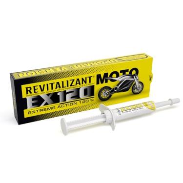 Imagem de Condicionador revitalizante XADO EX120 para equipamento de motocicleta e motor pequeno (pacote de boleras, seringa 8 ml) - Fluido protetor - Reconstrua e restaure suas peças de metal do motor de usar