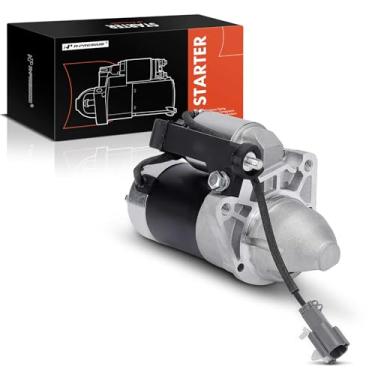 Imagem de A-Premium Motor de arranque compatível com Nissan Pathfinder 2011-2012, Titan 2010 2012-2015 2017-2022, Titan XD 2016-2022, Armada 2010-2015, NV2500, NV3500 e Infiniti QX80, M566 , 12V 2 .0KW 9-Teeth