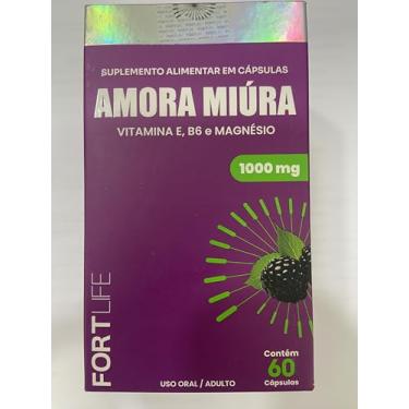Imagem de Amora Miúra, Amora, Suplente Alimentar com 60 cápsulas FORTLIFE