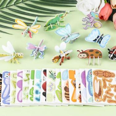 Imagem de Quebra-cabeça educacional de desenhos animados 3D LOMIMOS Insect para 