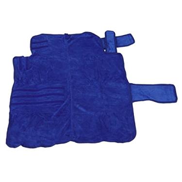 Imagem de Casaco de Secagem de Animais Estimação Macia Rápida Absorvente Máquina Lavável Toalha Cachorro Robo Banho para Cachorro Secando o Casaco Secar Bay Seus Secos e (L)