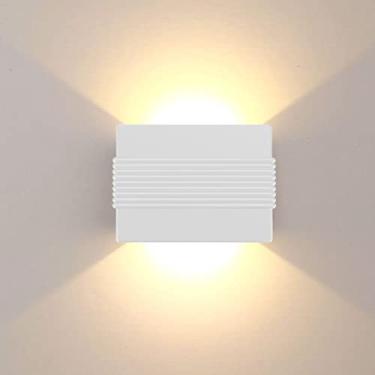 Imagem de Kawell Arandela De Led Moderna Kawell, Luminária Parede Para Cima E Baixo, Iluminação Criativa Ambientes Internos Externos, 10 W, Corredor Quarto, Sala Estar, Escadas, Varanda, Branco Quente