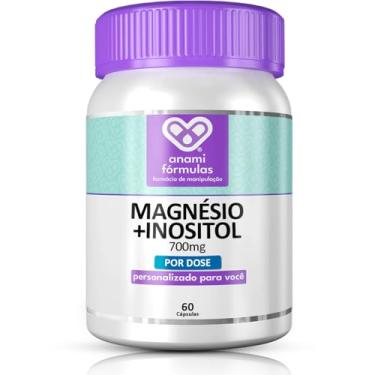 Imagem de Magnésio + Inositol 700mg 60 Cápsulas Humor Estresse