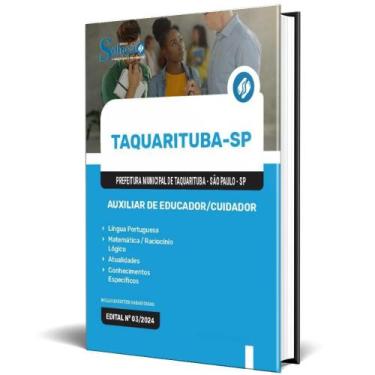 Imagem de Apostila Prefeitura Taquarituba Sp 2024 Auxiliar - Editora Solucao