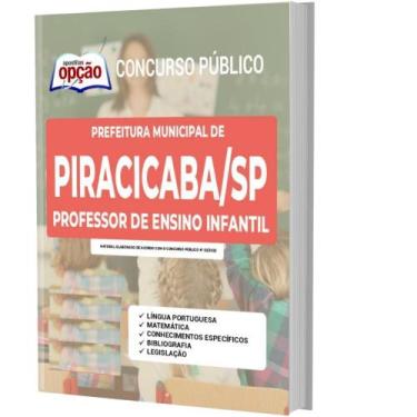 Imagem de Apostila Piracicaba Sp 2022 Professor De Educação Infantil - Apostilas