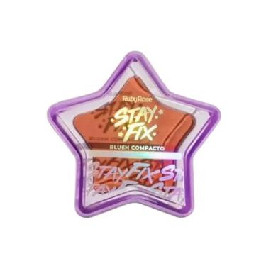 Imagem de Blush Compacto ST40 Stay Fix HBF5744 Ruby Rose