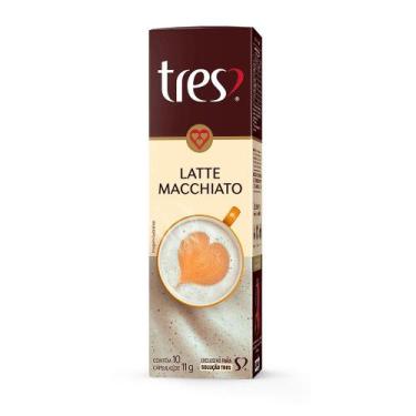Imagem de Café em Cápsulas Tres Latte Macchiato 10 cápsulas