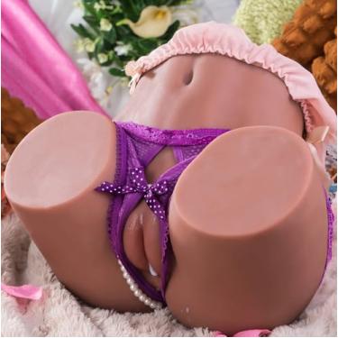 Imagem de Brinquedos Sexuais para HomensBoneca RealistaBundaVagina de BolsoMasturbador MasculinoBrinquedo MasculinoEstimulador VaginalBonecas Femininas com Vagina ApertadaAnal ApertadoTorso em TPE 12 Lb‌