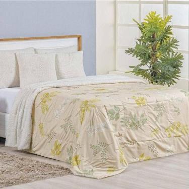 Imagem de Cobertor King Top Line Estampado Hipercal-sherpa 1 Peça - Natives - Ca