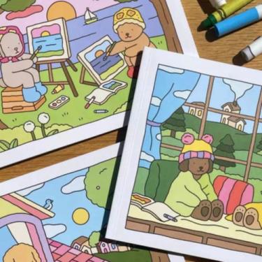 Imagem de Livro Boob Goods Com Capa Dura 50 Páginas Desenho Colorir - Aqui tem G