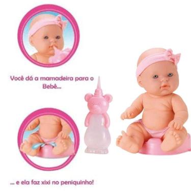 Imagem de Bonequinha Baby Ball Xixi Função Fazer Xixi Garantia