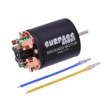 Imagem de 1/10 RC Off-road Racing Car Truck Motor Escovado 13T-80T Com 60A ESC 5