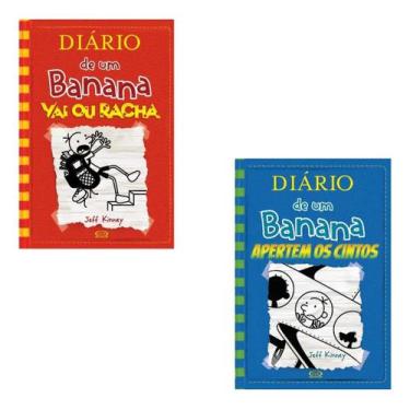Imagem de Kit Com 2 Livros, Diário De Um Banana 11 E 12 - Capa Dura