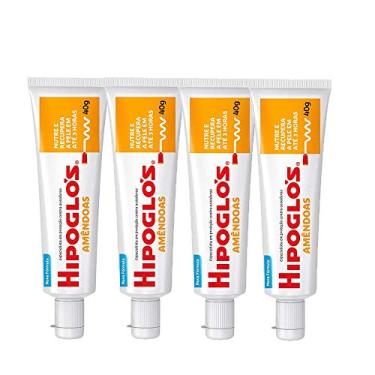 Imagem de Kit 4 Cremes Preventivo Contra Assaduras Hipoglós Amêndoas