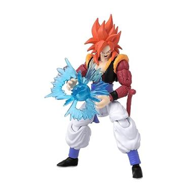 Imagem de Dragon Ball Dragon Stars Power Up Super Saiyan 4 Gogeta Figure | 17cm Articulated Action Figure with Accessories | Bandai Anime Gifts and Merch