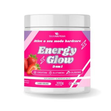 Imagem de Creatina Rosa Pura Monohidratada 3 em 1 com Colágeno