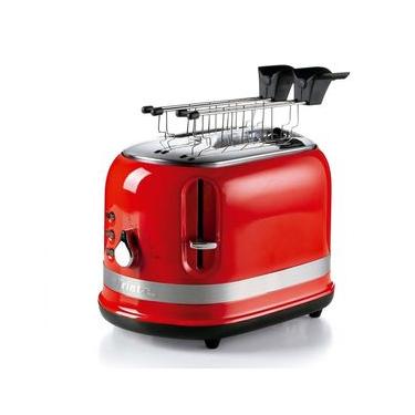 Imagem de Torradeira Elétrica Ariete 149 Moderna 6 Níveis De Tostagem Vermelha 750w 220v
