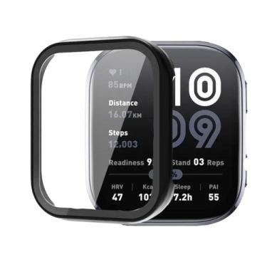 Imagem de Capa acrilico com tela de vidro para Amazfit Bip 6 2025 - Genérica