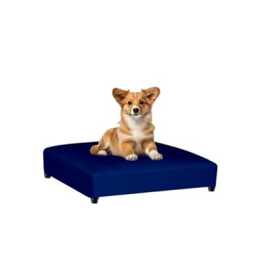 Imagem de Cama Para Cachorro Box Suede Luxe Confort (AZUL)