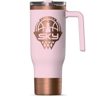 Imagem de Hydrapeak Copo isolado à prova de vazamento, compatível com suporte de copo WNBA oficialmente licenciado Chicago Sky 1,134 g Voyager