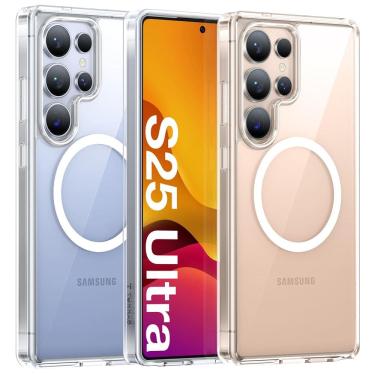 Imagem de Capa de telefone TORRAS magnética à prova de choque para Samsung S25 Ultra