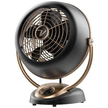 Imagem de Ventilador de Mesa com 5 Velocidades, 110V 37W, Vornado VFAN Alchemy Vintage, Preto