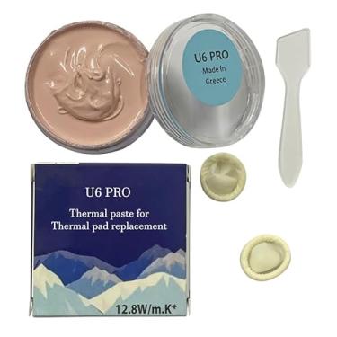Imagem de Massa térmica original U6 PRO 10 g para processador VGA GPU IC, resfriamento rápido, almofada térmica de substituição com bloqueio de calor, alto desempenho, CSGR