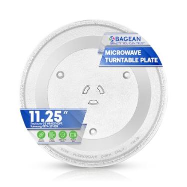 Imagem de Bandeja de substituição para placa giratória de vidro para micro-ondas GE WB49X10097 11 1/4" polegadas