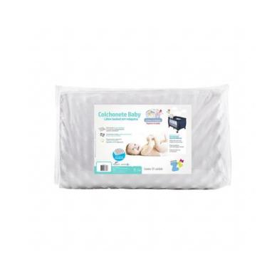 Imagem de Colchonete Lavável Baby Para Berço Desmontável 53cmx91cm Fibrasca