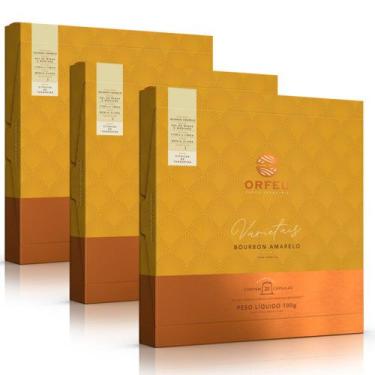 Imagem de 60 Cápsulas Café Orfeu Nespresso Bourbon Amarelo