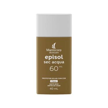 Imagem de Protetor Solar Facial Mantecorp Skincare Episol Sec Acqua Toque Seco com Cor Claro FPS 60 com 40ml