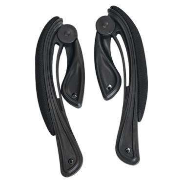 Imagem de YsXoWiui Cadeira de escritório com braços ajustáveis, fácil instalação, apoios de braços, conforto ergonômico, substituição com almofadas, acessórios para, Espessamento