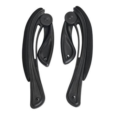 Imagem de harayaa Cadeira de escritório com braços ajustáveis, apoios de braço confortáveis, peça de reposição ergonômica, Espessamento