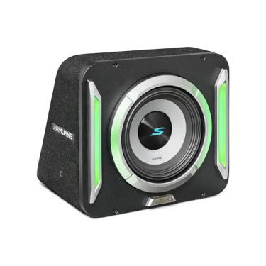 Imagem de Alpine S2-SB8 20.3 cm S-Series Halo PrismaLink caixa de subwoofer pré-carregado com iluminação RGB