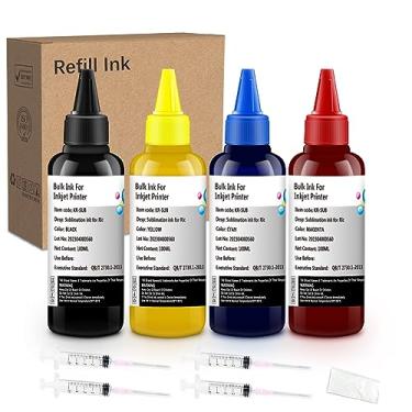 Imagem de Dikarsum Tinta De Sublimação Compatível Com Impressoras Sawgrass Virtuoso Sg400, Sg500, Sg800, Sg1000, Sg400Na, Sg800Na, Ricoh Sg3110, Sg2100N, Sg3100, Sg3100Sf, Sg3100Snw, Sg3110Dnw, Sg3110Dn (100