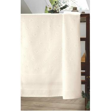 Imagem de Lavabo Velour Verona Art Liso 30X45cm  DOHLER, CREME - 3137