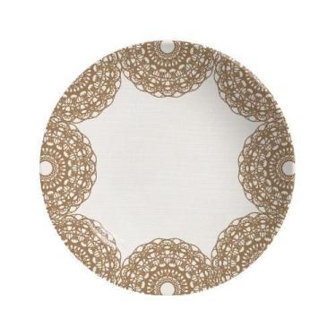 Imagem de Conjunto com 6 Pratos Fundo Coup Rendeira Ø25cm - Alleanza Cerâmica