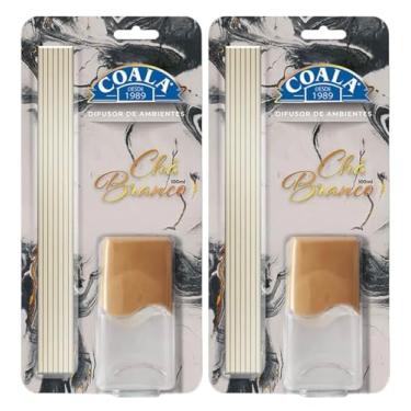Imagem de Kit 2 Coala Aromatizador de Ambiente Difusor de Aromas 100ml Cha Branco