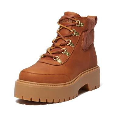 Imagem de Timberland Sapato náutico feminino Stone Street, Nobuck enferrujado, 34