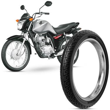 Imagem de Pneu Moto Honda CG Fan Rinaldi Aro 18 2.75-18 48P Dianteiro BS32