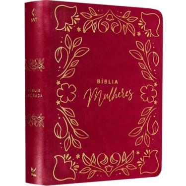 Imagem de Bíblia Sagrada Mulheres  Viviane Martinello  NVT  Espaço para Anotaçõe