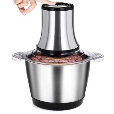 Imagem de Processador Alimentos Eletricos Triturador Moedor Carne Verduras Legumes Vegetais Cozinha