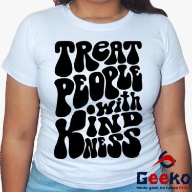 Imagem de Baby Look Harry Styles 100% Algodão - Treat People With Kindness - Pop