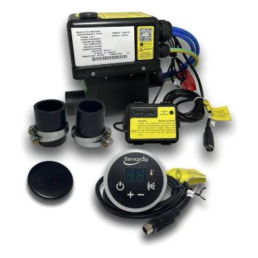 Imagem de 2X Aquecedor Sanspray Banheira Hidro Spa Ofurô 8000W 3 Funçõ