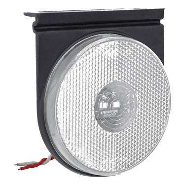 Imagem de Lanterna Lateral Led Cristal Caminhões 12V/24V Com Suporte