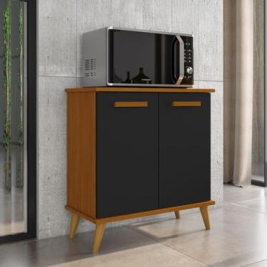 Imagem de Balcão Mavi Armário Multiuso Organizador com Porta e Nicho para Cozinh