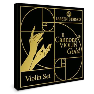 Imagem de Cordas para violino Larsen Il Cannone ouro solista ouro