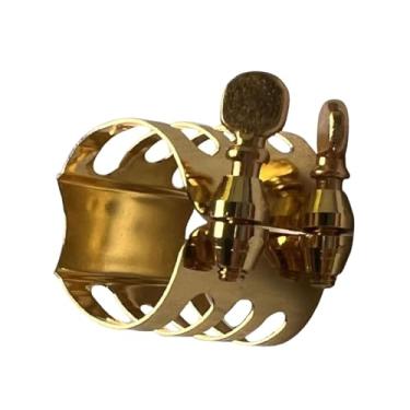 Imagem de Generic Abraçadeira para Boquilha de Sax Alto com Parafusos Duplos E Clipe para Amantes de Sax